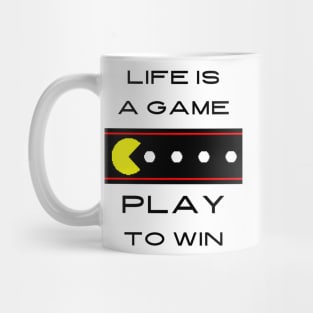 Life is a game play to win Mug